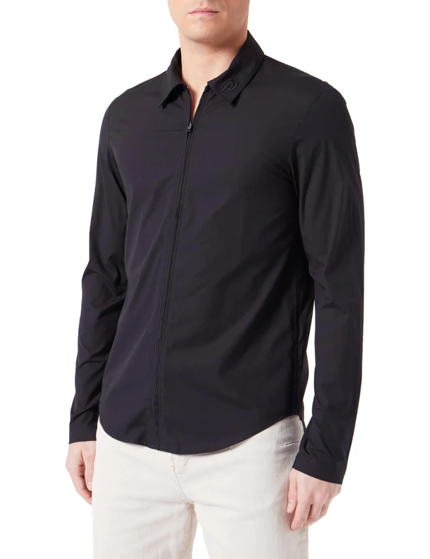 Diesel_S-Stuck Camicia_Shirt_Black_42