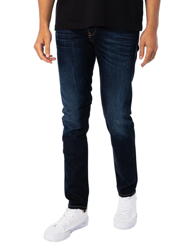 Diesel_2019 D-STRUKT_Pants_蓝色_27W / 30L