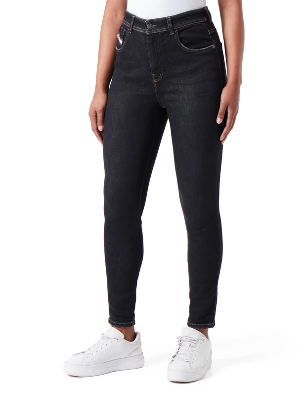 Diesel_1984 SLANDY-HIGH_Pants_Farbe: Black_24