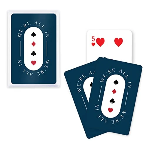 WEDDINGSTAR Deck of Playing Cards - We're All in