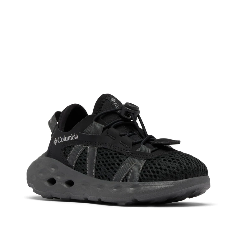 Columbia Unisex Kids Kids Drainmaker XTR Watersports Shoes, Black (Y Black x Pure Silver), 3.5 UK