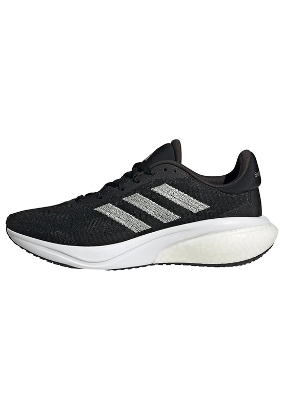 adidas Women's Supernova 3 Running Shoes, Core Black/Wonder Silver/Cloud White, 8 UK