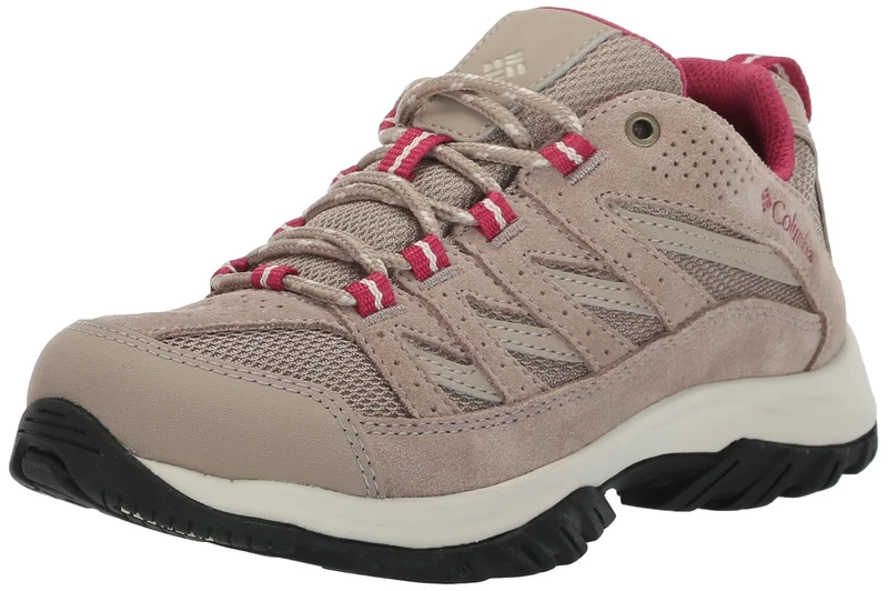 Columbia Women's Crestwood Hiking Shoe, Fungi/Dark Fuchsia, 7 UK