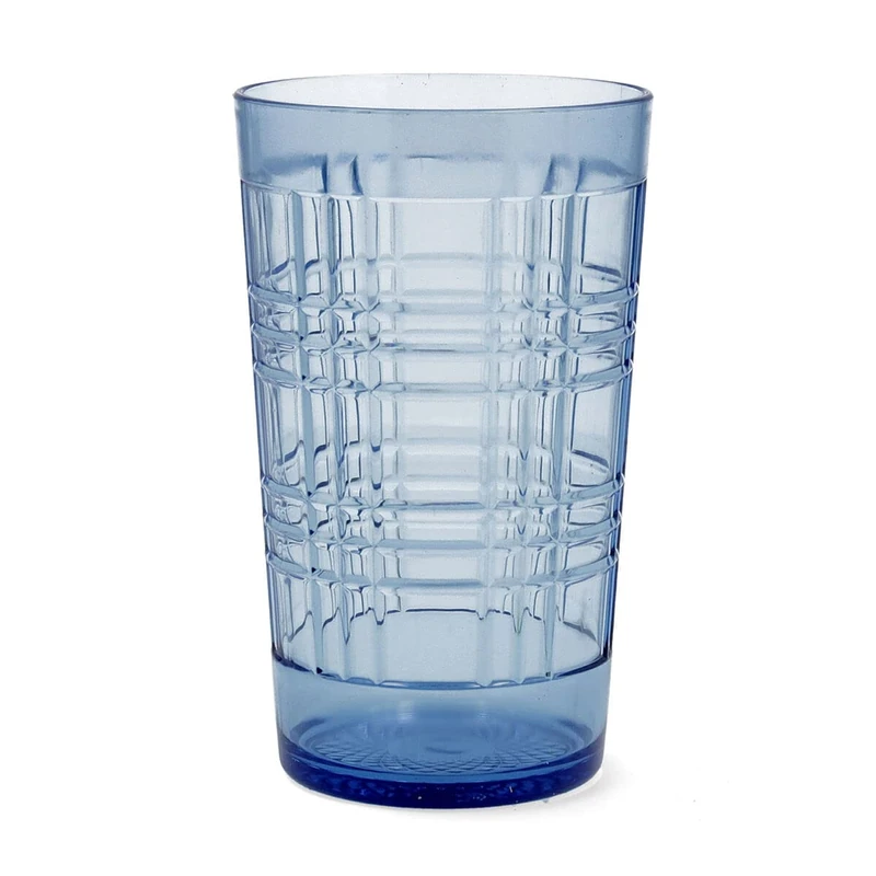 Quid Viba Blue Plastic Cup 650ml (12 Units) (Pack of 12)