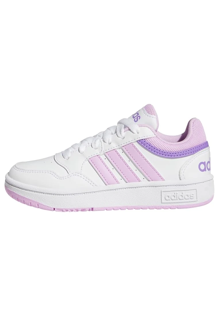 adidas Unisex Kids Hoops Shoes, Cloud White/Lilac/Violet Fusion, 6 UK