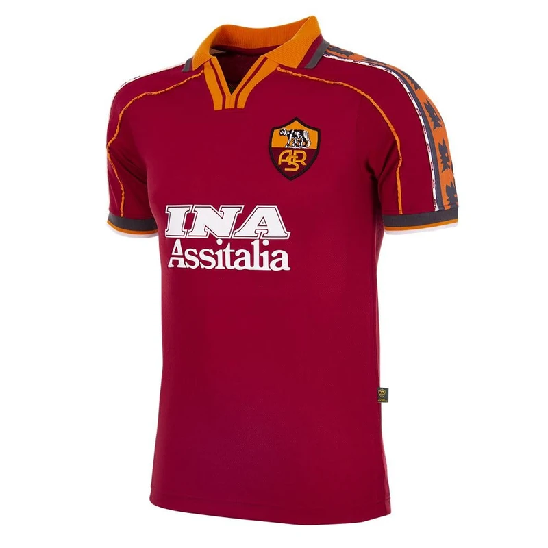 AS Roma Roma Men's Historical Football Shirt Red