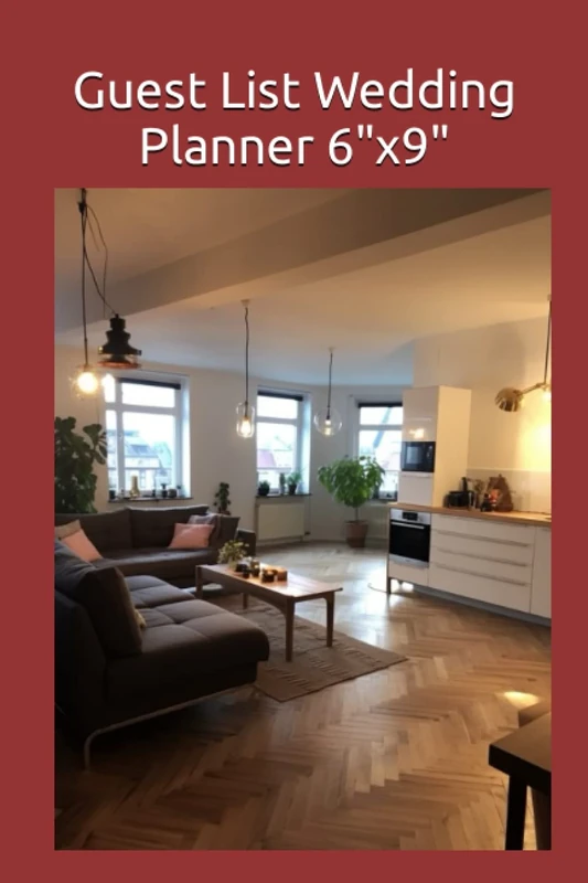 Guest List Wedding Planner 6"x9"