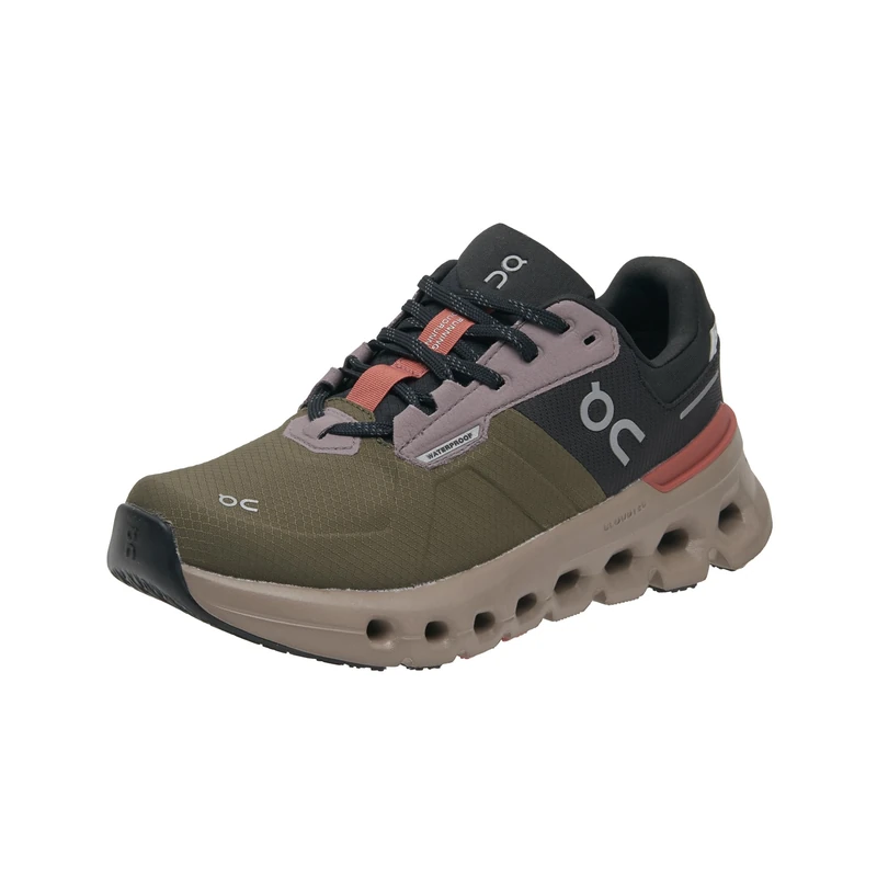 On Running 3WE10142131 Cloudrunner 2 Waterproof Women Olive Mahogany UK 4.5 - Image 1