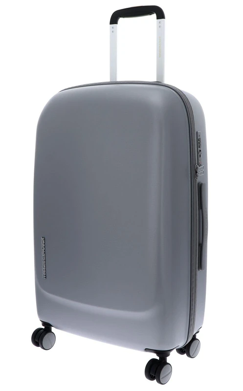 Mandarina Duck D-Drop 2.0 Suitcase Medium, Silver, One Size, D-Drop 2.0
