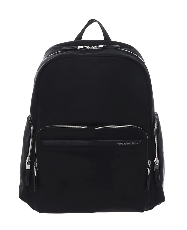 Mandarina Duck Hunter Urban Women's Backpack, One Size, Black, Taglia Unica