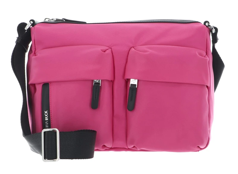 Mandarina Duck Hunter P10VCT18 Women's Shoulder Bag, raspberry rose, Taglia Unica