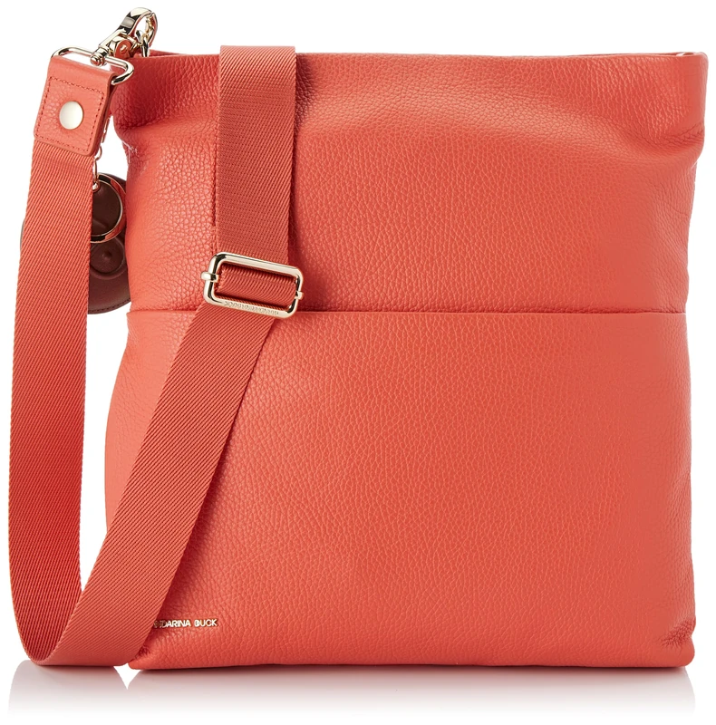 Mandarina Duck Mellow Leather, Women's Bag, 32x33x5 (L x H x W), Cayenne, Taglia Unica