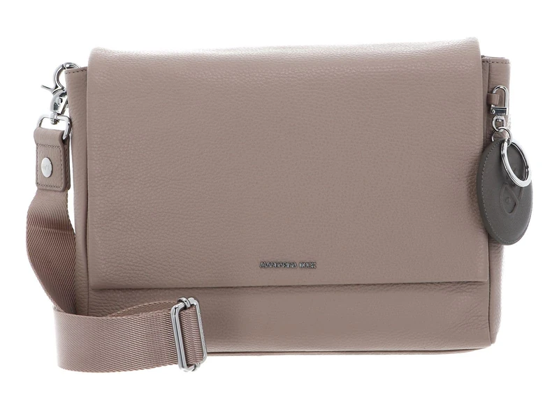 Mandarina Duck Mellow Leather, Women's Crossover, Warm Taupe, Taglia Unica