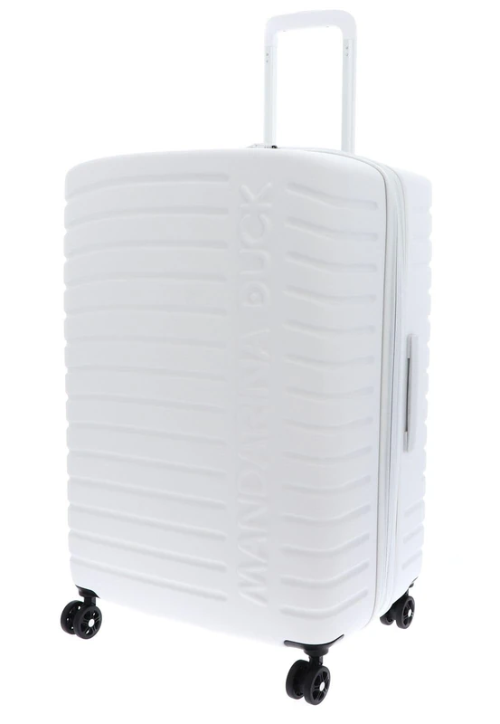 Mandarina Duck Flyduck - 4-Wheel Trolley 69 cm, White, One Size, Flyduck