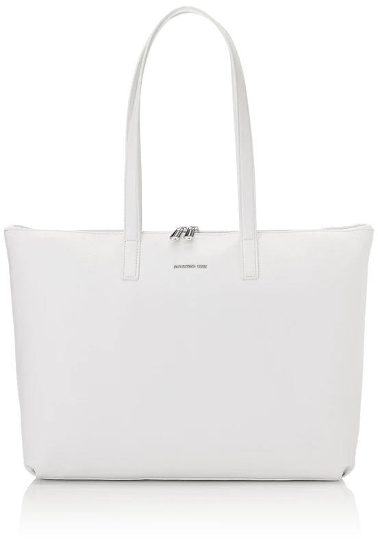 Mandarina Duck Mellow Leather, Women's Bag, One Size, Nimbus Cloud P10fzt54, Taglia Unica