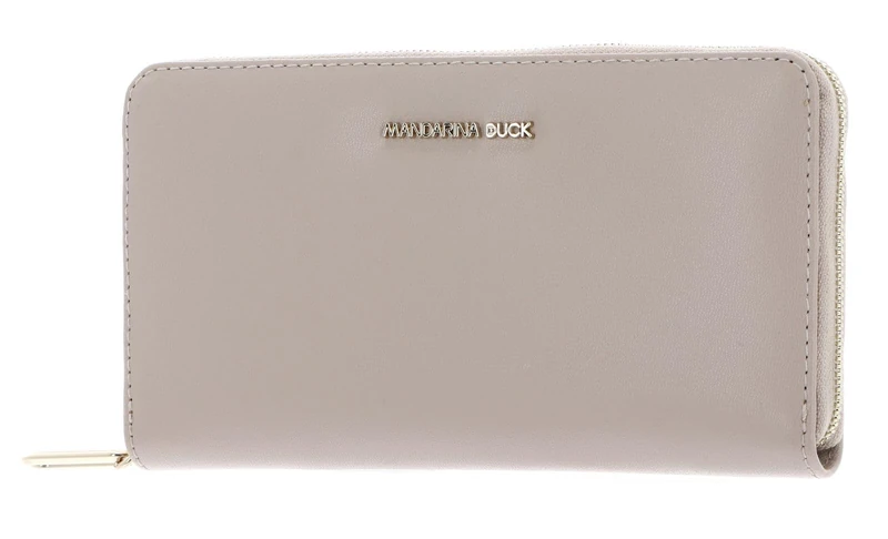 Mandarina Duck Luna P10KBP61 Women's Wallet, Whitecap Gray, 19x10.5x2 (L x H x W)