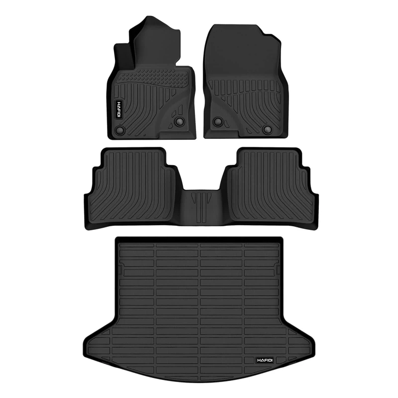 HAFIDI Automotive Floor Mats & Cargo Liner Custom for Mazda CX-5 2017 2018 2019 2020 2021 2022 - Black