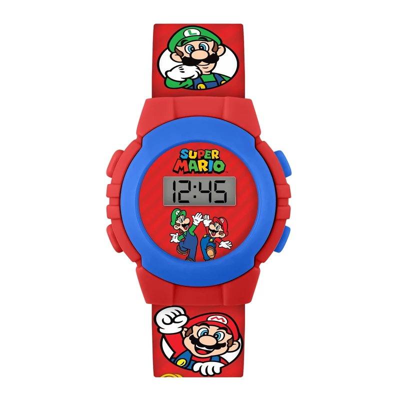 Super Mario Red Digital Watch GSM4234 - Fun Character Dial