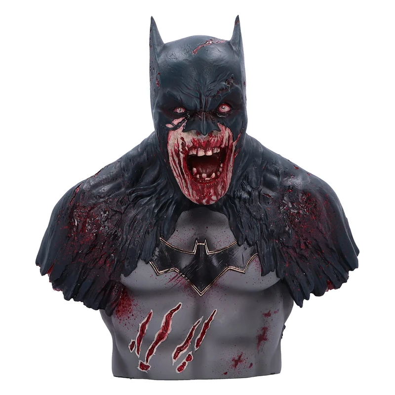Nemesis Now Batman DCeased Bust 29cm, Resin, Officially Licensed DC Merchandise, Batman Dceased Zombie Bust, Cast in the Finest Resin, Expertly Hand-Painted