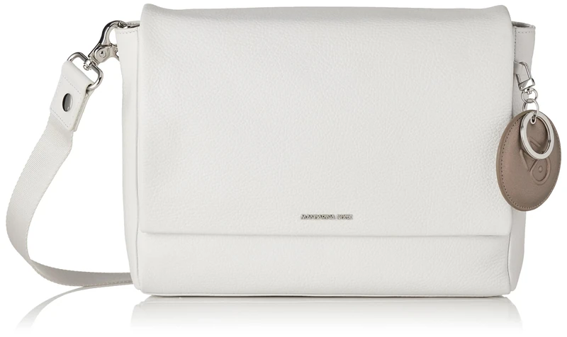 Mandarina Duck Mellow Leather, Women's Bag, 30x24.5x8.5 (L x H x W), Nimbus Cloud, Taglia Unica