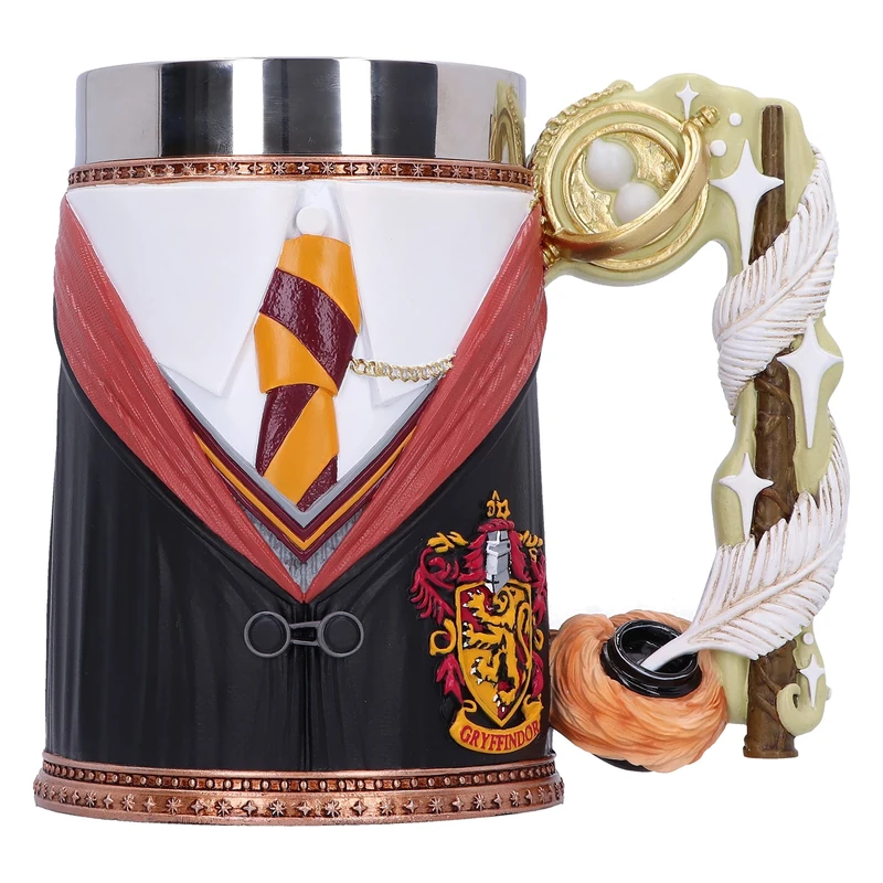 Nemesis Now Harry Potter Hermione Collectible Tankard 15.5cm, Resin, Officially Licensed Harry Potter Merchandise, Hermione Beer Mug, Cast in The Finest Resin, Expertly Hand-Painted, Removable Insert