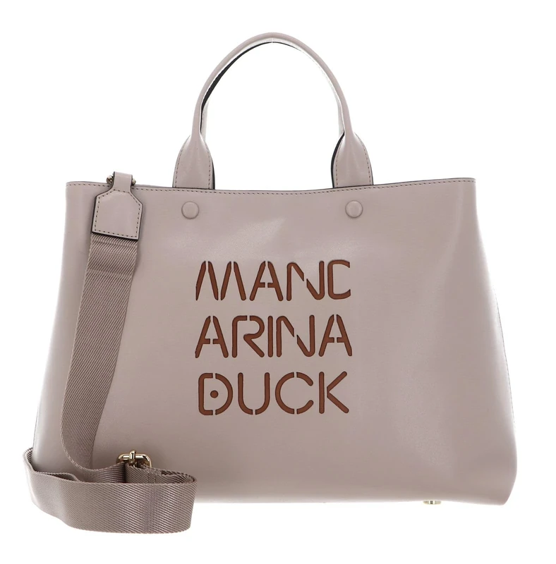 Mandarina Duck Women Lady Duck Tote, Whitecap Gray, One Size