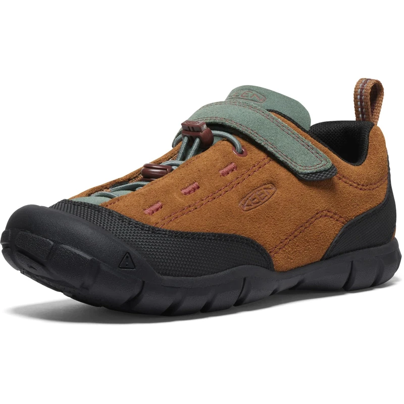 KEEN Big Kid Jasper II, Keen Maple/Dark Forest, 4