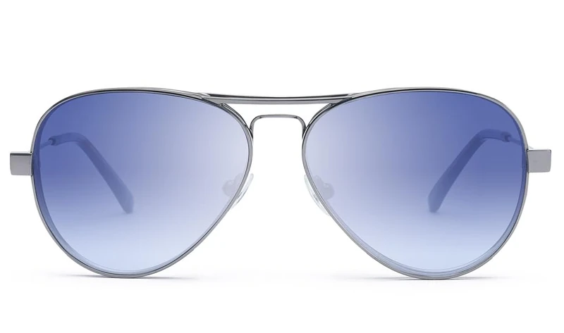 NANO Power Glasses Unisex Children, Gun Metal/Blue, 50/13