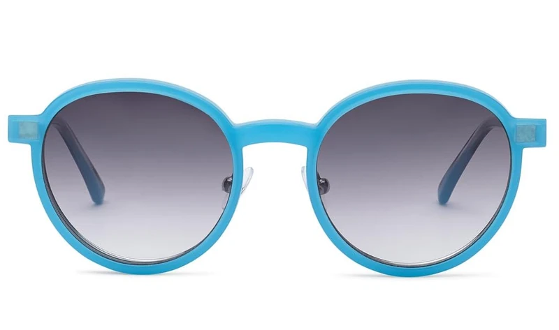 NANO Peace Unisex Kids Glasses, Silver/Blue, 49/19