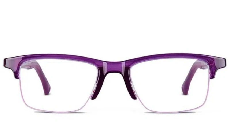 NANO Top Gun Glasses, Purple Crystal/Pink, 48/17 Unisex Children, Purple Crystal/Pink, 48/17