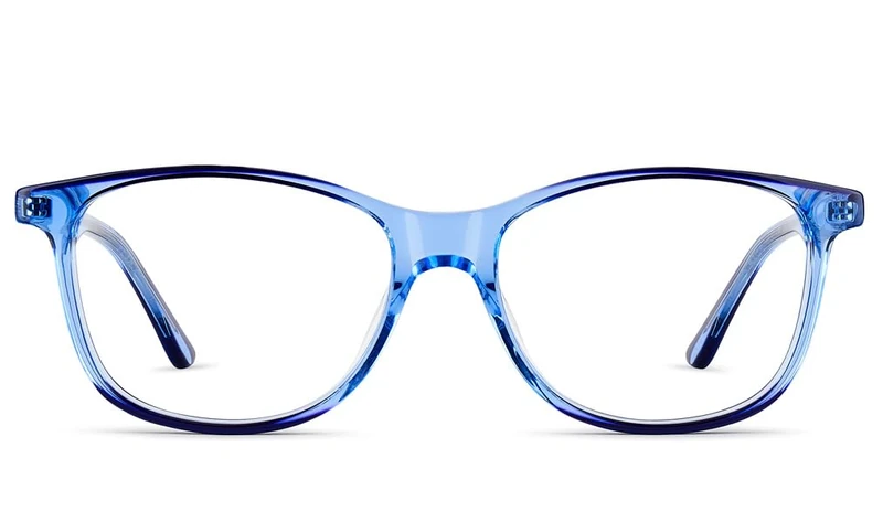 NANO Tok Unisex Kids Glasses, Crystal Blue/Navy, 48/14 - Image 1