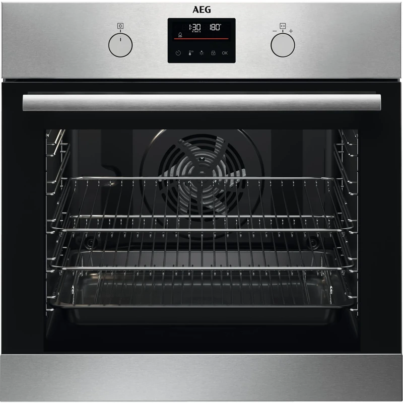 AEG BES355010M 71L Built-In Oven Multifunction & Steam Mode