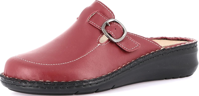 GRÜNLAND GRUNLAND-DAMI-Comfort Slipper Closed toe made of genuine leather, Removable insole made of cork and leather, Conforma sole and handmade seams - Image 1