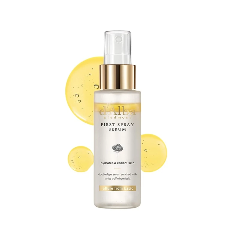 d'alba White Truffle First Spray Serum - Hydrating Glow Mist 50ml