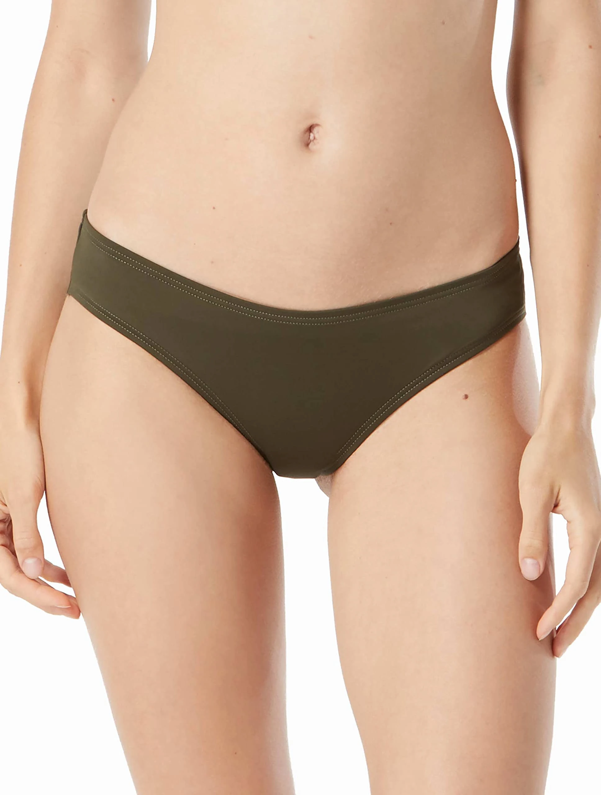 Vince Camuto Women's Cheeky Bikini Bottom, Dk Fatigue, XS