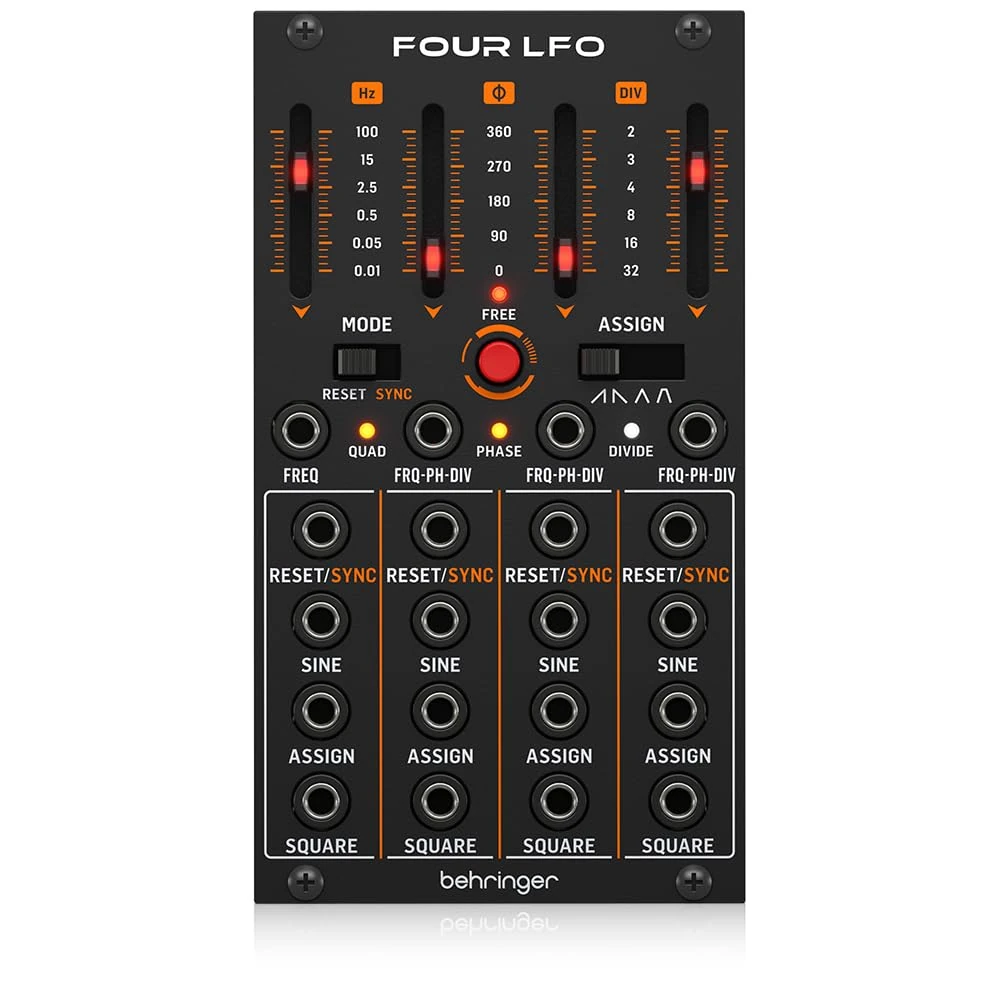 Behringer FOUR LFO Quad LFO with Assignable Waveforms for Eurorack