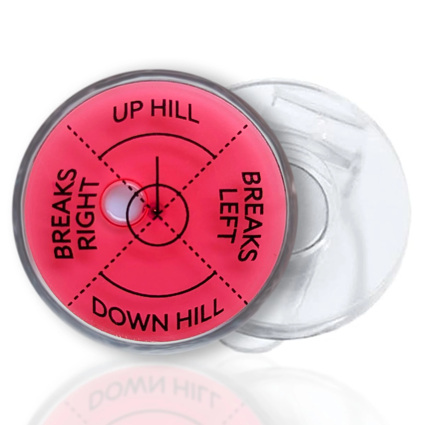 Fraser Fitness Golf Green Reader Level Ball Marker with High Precision Putting Green Reading Aid | Level Head Golf Marker With Bubble Level Golf Secret Santa| True Aim Ball Marker