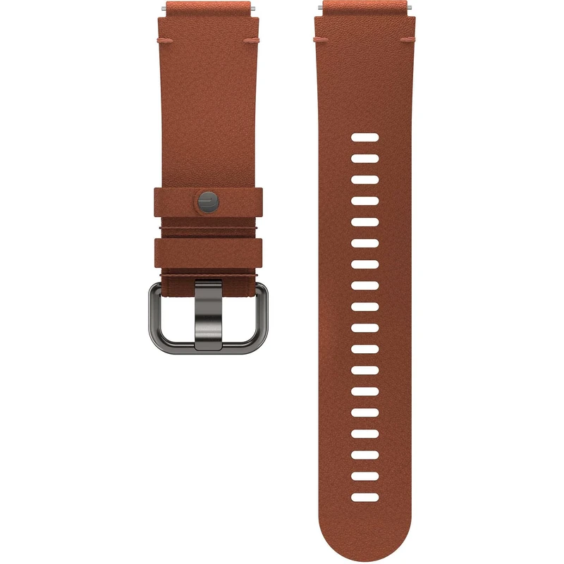 Polar wristband 20mm leather bronze M/L