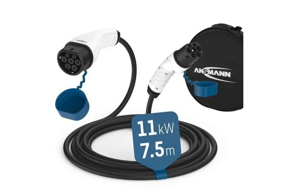 Ansmann 1900-0118 eMobility Charging Cable 7.5 m