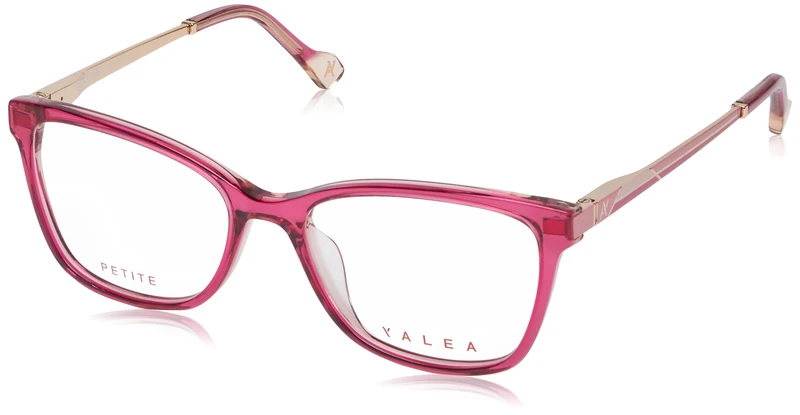 Yalea Women's Eyewear, Transp.pink Top+powder Pink, 51/16/135