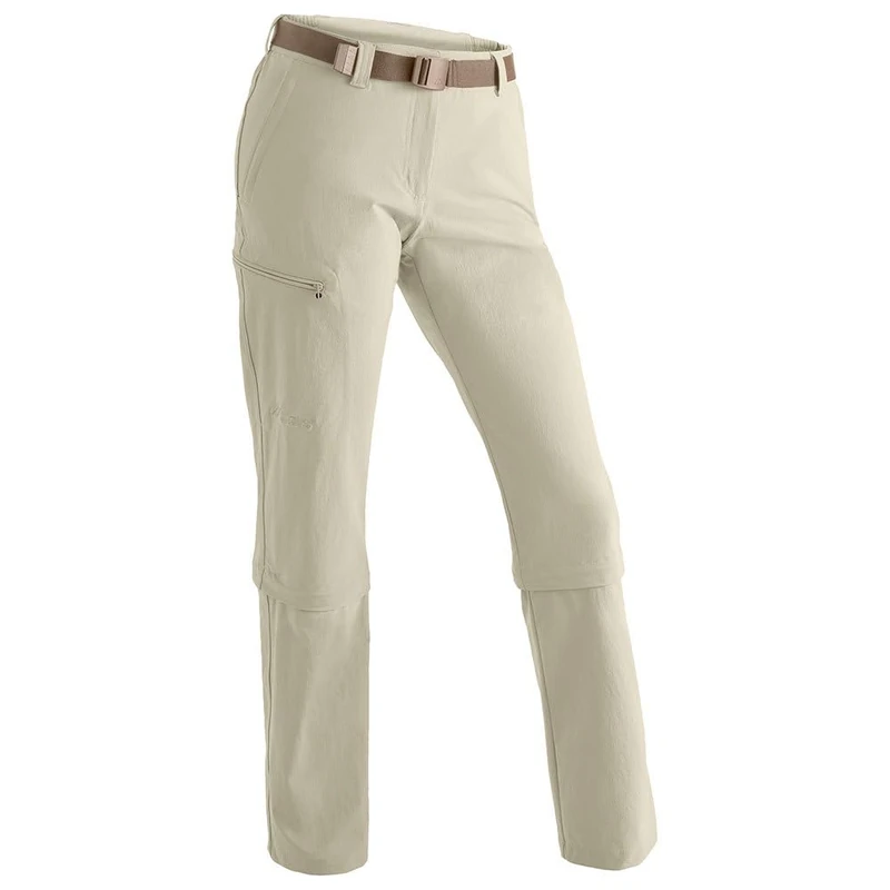 maier sports Arolla, Women's Hiking Trousers, Water-Repellent Outdoor Trousers for Trekking and Hiking, Handy Zip-Off Function, PFC-Free, mSTRETCH pro 4 & dryprotec