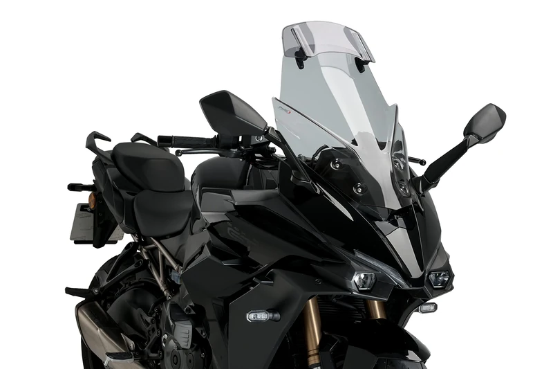 Puig 21343H Touring Windshield with Visor Smoke