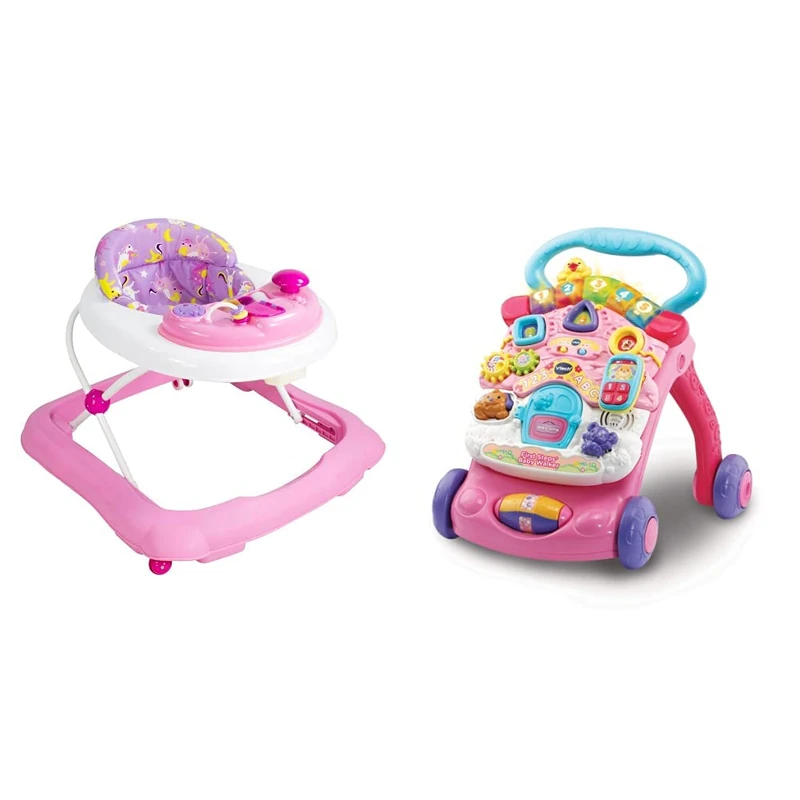 Red Kite Baby Go Round Jive Unicorn & VTech 505653 Baby Walker, Pink