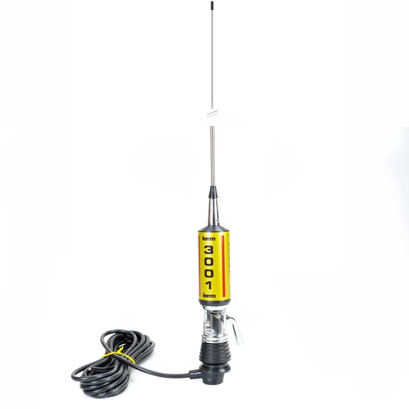 CB LEMM TURBOSTAR 3001 antenna, Gold, 26.5-28MHz, 200 cm, with RG58 4 m cable and PL259 plug, made in Italy