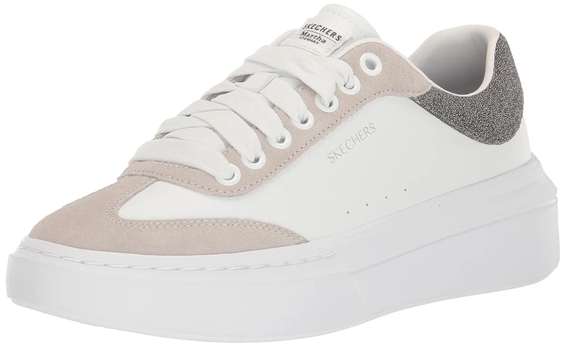 Skechers Women's Martha Stewart Cordova Classic Spirit Sneaker, White, 7.5