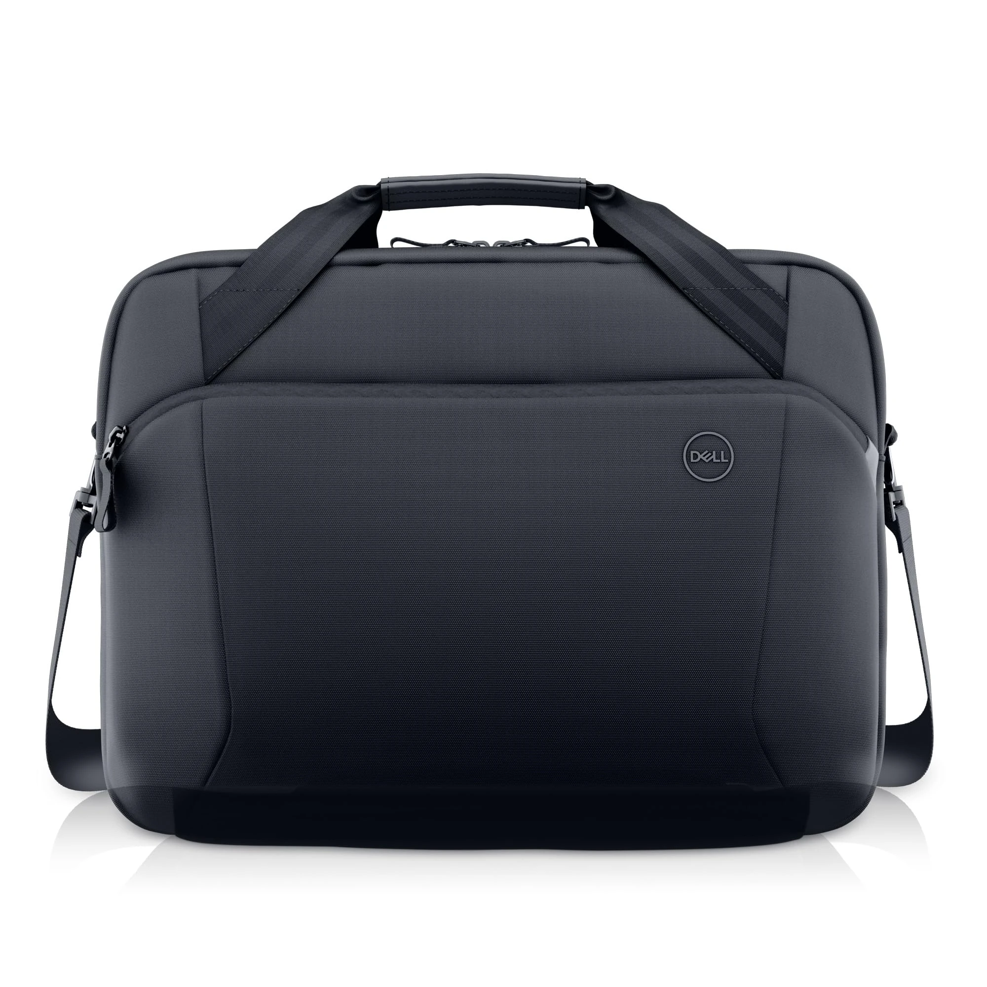 Dell EcoLoop Pro Slim Briefcase 15'' – Eco-Friendly Slim Laptop Briefcase with 360° Protection and Weather Resistance, Fits Laptops up to 15.6", Black