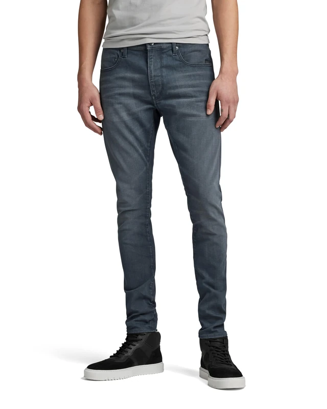 G-Star Men's Revend FWD Skinny Jeans, Blue (antic chert grey D20071-9882-B145), 29W / 34L
