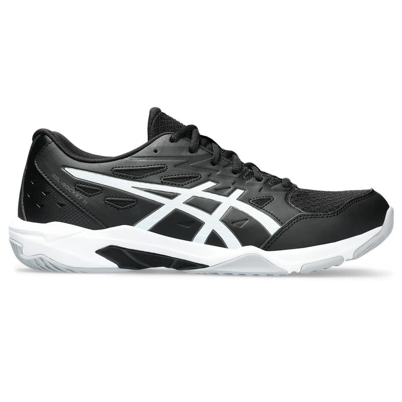 ASICS Mens Gel-Rocket 11 Sneaker, Black Gunmetal, 7 UK