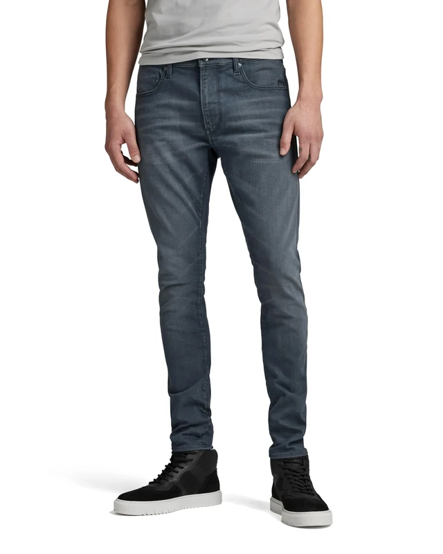 G-Star Men's Revend FWD Skinny Jeans, Blue (antic chert grey D20071-9882-B145), 36W / 34L