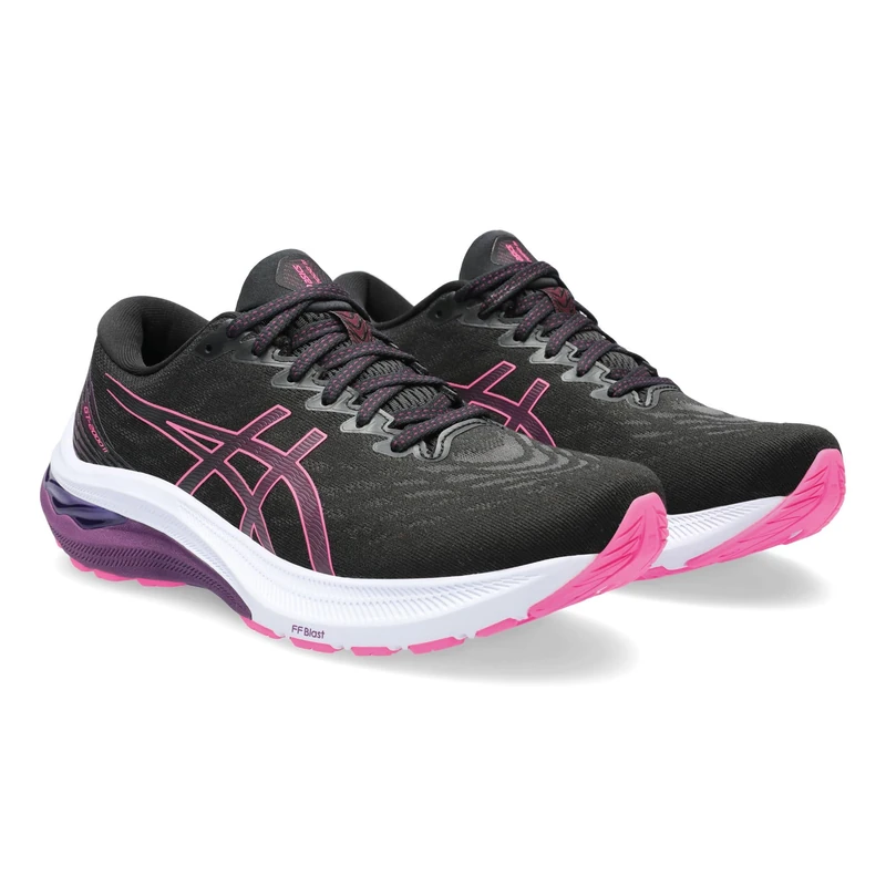 ASICS 1012B271-007 GT-2000 11 Women Black/HOT Pink UK 6